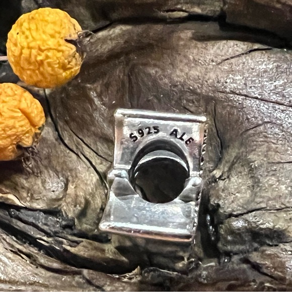 Authentic Pandora Charm Sparkling Pisces Zodiac Sign Bead Silver Clear Zirconias - Picture 4 of 6